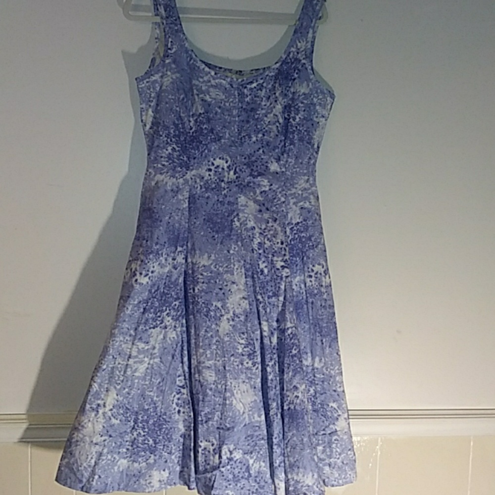 Blue floral Talbots